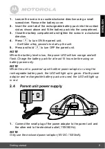 Preview for 9 page of Motorola MBP35 User Manual