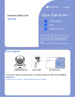 Motorola MBP36BU Quick Start Manual предпросмотр