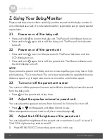 Preview for 12 page of Motorola MBP421 User Manual