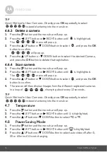 Preview for 16 page of Motorola MBP43S User Manual