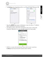 Предварительный просмотр 27 страницы Motorola MBP667CONNECT User Manual