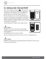 Preview for 28 page of Motorola MBP69SN User Manual