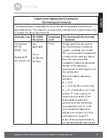 Preview for 43 page of Motorola MBP69SN User Manual