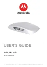 Preview for 1 page of Motorola MBP72SN User Manual