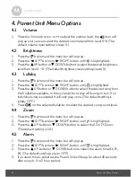 Предварительный просмотр 16 страницы Motorola MBP854CONNECT User Manual