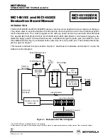 Motorola MC145192EVK Manual preview