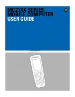 Предварительный просмотр 1 страницы Motorola MC2100 Series User Manual