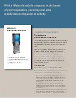 Preview for 4 page of Motorola MC70 - Enterprise Digital Assistant Brochure