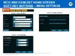 Preview for 27 page of Motorola MCD 5000 User Training