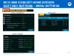 Preview for 28 page of Motorola MCD 5000 User Training