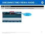 Preview for 32 page of Motorola MCD 5000 User Training