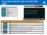 Preview for 36 page of Motorola MCD 5000 User Training