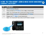 Preview for 58 page of Motorola MCD 5000 User Training
