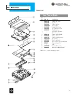 Preview for 4 page of Motorola MCS2000 Series Parts List