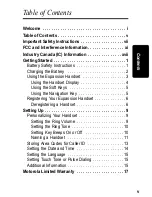 Preview for 7 page of Motorola MD70 Series User Manual