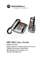 Motorola MD7090 User Manual предпросмотр