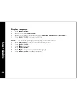 Предварительный просмотр 22 страницы Motorola MD7251 Series User Manual