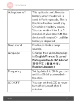 Preview for 14 page of Motorola MDC100 User Manual