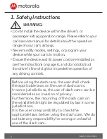 Preview for 4 page of Motorola MDC150 User Manual