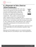 Preview for 24 page of Motorola MDC400 User Manual