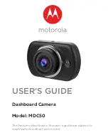 Preview for 1 page of Motorola MDC50 User Manual