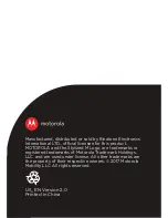 Preview for 27 page of Motorola MDC50 User Manual