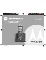 Предварительный просмотр 1 страницы Motorola ME4251K Series User Manual