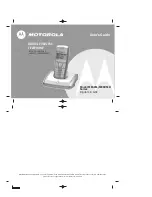 Motorola ME6051 series User Manual preview