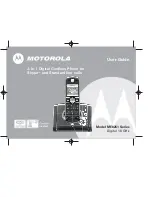 Preview for 1 page of Motorola ME8251 Series User Manual