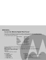 Preview for 2 page of Motorola MF800 User Manual