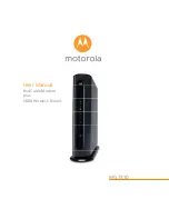 Motorola MG7310 User Manual предпросмотр