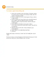 Предварительный просмотр 26 страницы Motorola MG7310 User Manual