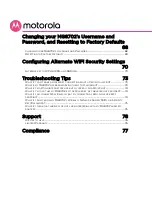 Предварительный просмотр 5 страницы Motorola MG8702 User Manual