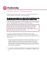 Предварительный просмотр 17 страницы Motorola MG8702 User Manual