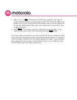 Предварительный просмотр 18 страницы Motorola MG8702 User Manual