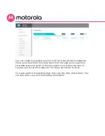 Предварительный просмотр 34 страницы Motorola MG8702 User Manual