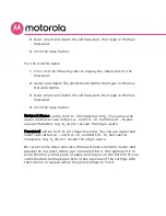 Предварительный просмотр 44 страницы Motorola MG8702 User Manual