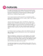 Предварительный просмотр 67 страницы Motorola MG8702 User Manual