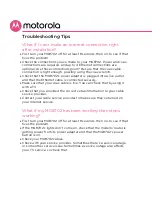 Предварительный просмотр 73 страницы Motorola MG8702 User Manual