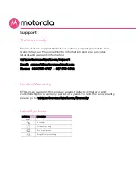 Предварительный просмотр 76 страницы Motorola MG8702 User Manual