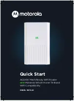 Motorola MH7020 Quick Start Manual preview