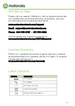 Предварительный просмотр 11 страницы Motorola MH7021 Quick Start Manual