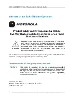 Preview for 8 page of Motorola MICOM-2ES Owner'S Manual