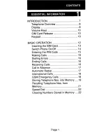 Preview for 4 page of Motorola Micro T-A-C International 5000 Series User Manual