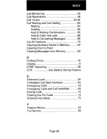 Preview for 105 page of Motorola Micro T-A-C International 5000 Series User Manual