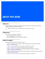 Preview for 11 page of Motorola MK3100 Product Reference Manual