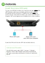 Preview for 4 page of Motorola ML1500 Quick Start Manual