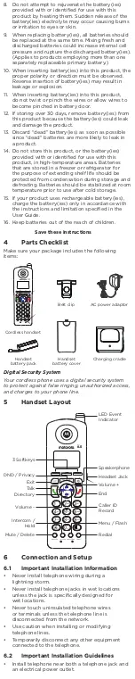 Preview for 5 page of Motorola ML25055 User Manual