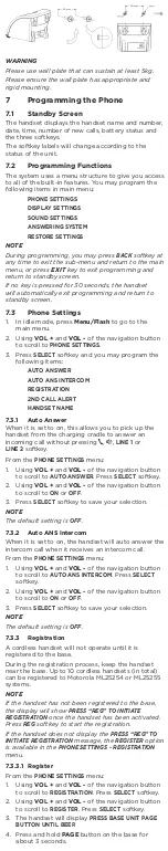 Preview for 7 page of Motorola ML25055 User Manual