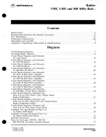 Preview for 2 page of Motorola MMR005 Service Manual
